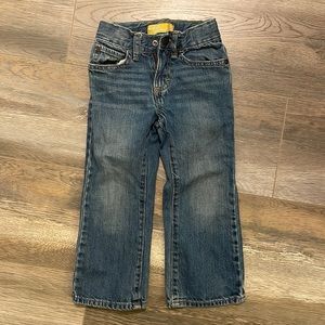 Old Navy boys boot cut denim 3t